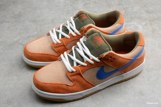Corduroy BQ6817-201 Dusty Dunk Low Nike Peach SB 0812